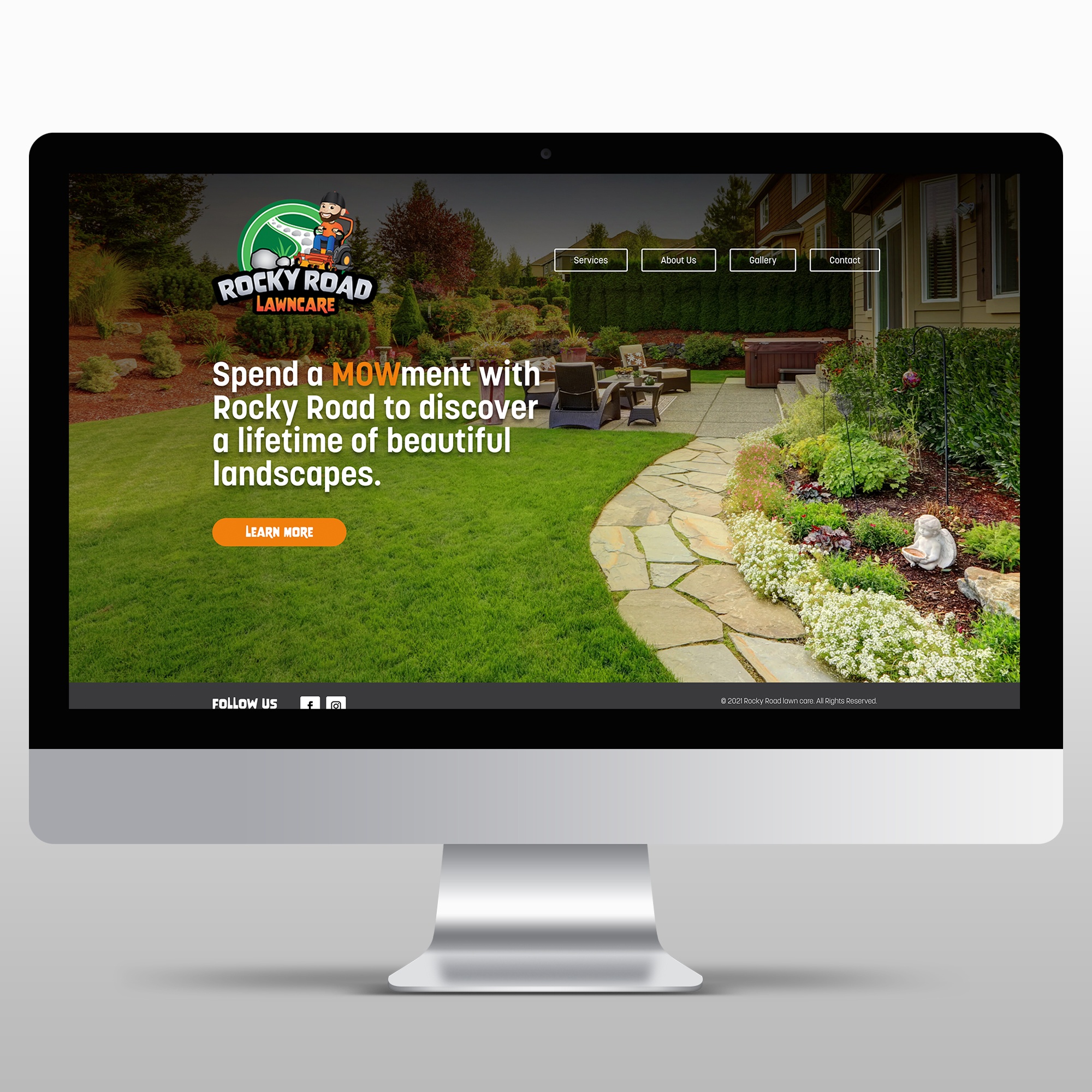 Landscaper Website and Branding